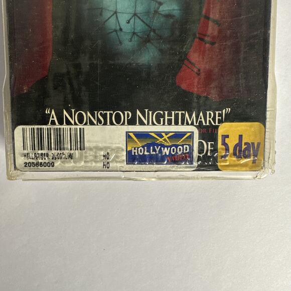 Hellraiser Bloodline Vintage VHS Movie From Hollywood Movie RARE - Picture 7 of 13